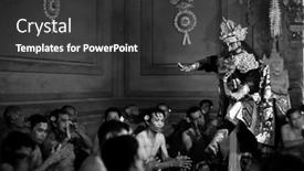  Presentation with ramayana - PPT layouts consisting of ubud-bali-indonesia-feb-27 background and a dark gray colored foreground