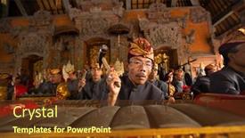  Presentation with queen - Amazing presentation design having ubud-bali-indonesia-nov-1 backdrop and a tawny brown colored foreground