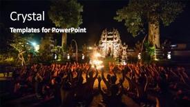  Presentation with hindu - Presentation theme having ubud-indonesia-august-8-2016 background and a black colored foreground