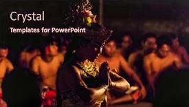  Presentation with hindu - Slides consisting of ubud-indonesia-august-8-2016 background and a wine colored foreground