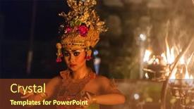  Presentation with hindu - Beautiful slides featuring ubud-indonesia-august-8-2016 backdrop and a tawny brown colored foreground