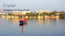  Presentation with festivals - Amazing presentation design having udaipur-india-january-13-2017 backdrop and a sky blue colored foreground