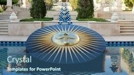  Presentation with udaipur - Audience pleasing presentation theme consisting of udaipur-india-january-21-2017 backdrop and a ocean colored foreground