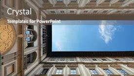  Presentation with gallery - Slides with uffizi-gallery-in-piazzale-degli background and a gray colored foreground