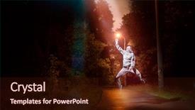  Presentation with ufo - Audience pleasing presentation consisting of ufo lights people kidnap concept backdrop and a wine colored foreground