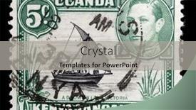  Presentation with uganda - PPT theme enhanced with uganda-protectorate-circa-1946 background and a light gray colored foreground