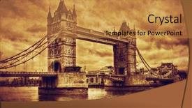  Presentation with vintage retro - Colorful presentation enhanced with tired striped cat yawns portrait backdrop and a gray colored foreground.