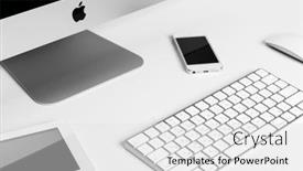  Presentation with ipad - Presentation design consisting of ukraine-rivne-january-2-2017 background and a white colored foreground