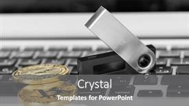  Presentation with cryptocurrency - Beautiful slide set featuring ukraine-rovno-on-february-26 backdrop and a gray colored foreground