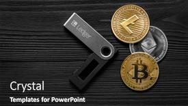  Presentation with hardware - Presentation theme enhanced with ukraine-rovno-on-january-23 background and a dark gray colored foreground