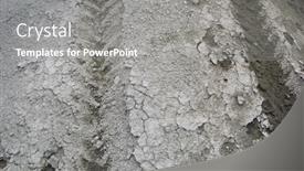  Presentation with soil texture - Slides enhanced with ukrainian-soil-grungy-arid-land background and a gray colored foreground