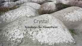  Presentation with soil texture - Beautiful slides featuring ukrainian-soil-grungy-arid-land backdrop and a light gray colored foreground