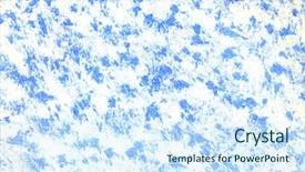  Presentation with colorful abstract movable - Presentation design with ultramarin blue - abstract colorful background background and a  colored foreground