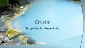  Presentation with city - Cool new slide deck with umi-jigoku-at-beppu-city backdrop and a arctic colored foreground