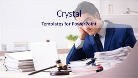  Presentation with philippine court system - Beautiful slides featuring umpire - young handsome judge working backdrop and a  colored foreground