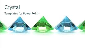  Presentation with diamonds - Amazing slides having unbreakable - diamonds isolated on white backdrop and a  colored foreground