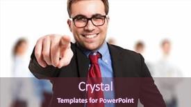  Presentation with friendly - Amazing slide deck having uncle sam - friendly businessman pointing his finger backdrop and a tawny brown colored foreground