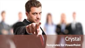  Presentation with man on train - Slide set with uncle sam - man pointing his finger background and a tawny brown colored foreground