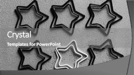  Presentation with difference - Cool new theme with uncommon - one white paper clip backdrop and a gray colored foreground