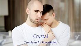  Presentation with gay - Amazing presentation theme having  backdrop and a  colored foreground