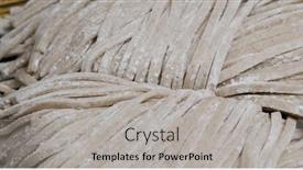  Presentation with japanese - PPT theme enhanced with uncooked-traditional-japanese-soba-close background and a light gray colored foreground