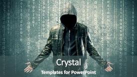  Presentation with anonymous - Amazing PPT layouts having undercvoer - adult online anonymous internet hacker backdrop and a ocean colored foreground