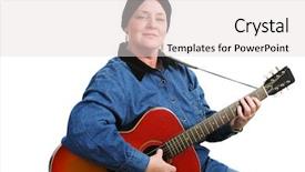  Presentation with turban - Slide set with industrial eggs packaging line background and a gray colored foreground