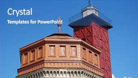  Presentation with water supply engineering - Cool new slides with undergroun tanks - old water supply tower backdrop and a  colored foreground