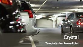  Presentation with underground cable - Amazing PPT layouts having underground parking garage shallow dof backdrop and a dark gray colored foreground