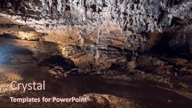  Presentation with kentucky - Presentation theme enhanced with underground-river-in-cascade-cave background and a wine colored foreground