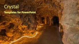  Presentation with castle - Amazing theme having underground-tunnel-in-castle-quinta backdrop and a tawny brown colored foreground