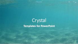  Presentation with treble clef watermark turquoise - Slide deck with underwater-background-photo-in-clear background and a teal colored foreground