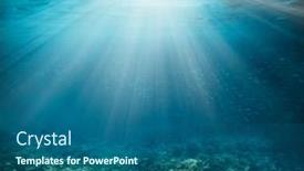  Presentation with sea coral - Slides enhanced with underwater-coral-reef background and a ocean colored foreground