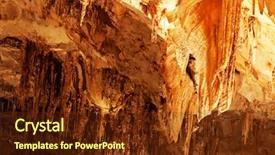  Presentation with national - Colorful slides enhanced with underworld - carlsbad caverns national park backdrop and a  colored foreground