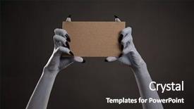  Presentation with black hands - Amazing slide set having underworld - creepy white hands with black backdrop and a dark gray colored foreground