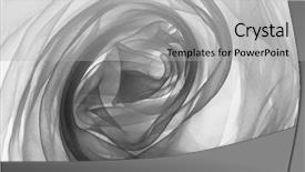  Presentation with wave - Amazing PPT layouts having undulation - soft black chiffon with curve backdrop and a light gray colored foreground