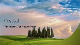  Presentation with rolling hills - 