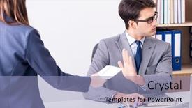  Presentation with bribe - Beautiful PPT theme featuring unethical business concept with bribe backdrop and a light blue colored foreground