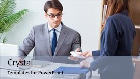  Presentation with bribe - Cool new PPT theme with unethical business concept with bribe backdrop and a light blue colored foreground