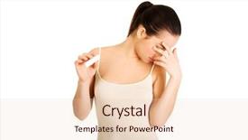  Presentation with pregnancy - PPT layouts having unexpected result - unhappy sad woman with pregnancy background and a  colored foreground