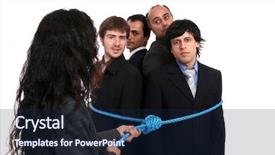  Presentation with rope - Colorful theme enhanced with  backdrop and a  colored foreground