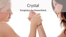  Presentation with fight - Cool new presentation theme with  backdrop and a  colored foreground