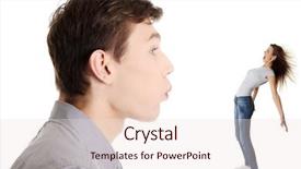  Presentation with unfair - Audience pleasing slide deck consisting of unfainess - unfair competition concept man blowing backdrop and a sky blue colored foreground