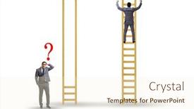  Presentation with unfair - PPT theme consisting of unfair-competition-concept-with-people background and a cream colored foreground