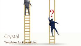  Presentation with unfair - Presentation design enhanced with unfair-competition-concept-with-people background and a cream colored foreground