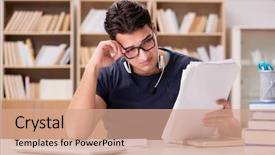  Presentation with bible study for teens - Presentation consisting of unhappy student with too much background and a  colored foreground