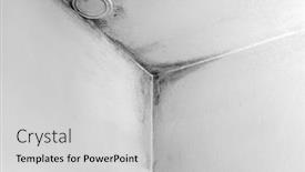  Presentation with mold - Beautiful PPT layouts featuring unhigienic-wall-corner-with-mold backdrop and a light gray colored foreground