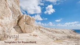  Presentation with zakynthos - Slides having unidentified-couple-sunbathe background and a lemonade colored foreground