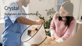  Presentation with funnel - Beautiful PPT theme featuring uniform putting protective funnel backdrop and a soft green colored foreground