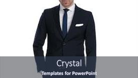  Presentation with forward - Slides featuring unimpressed-businessman-looking-forward background and a tawny brown colored foreground